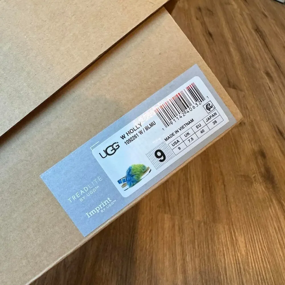 Tie Dye Ugg Sandals SZ 9 W/ BOX
